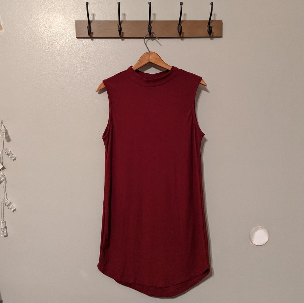 Bundle Sale - Rue21 Maroon Mock Tunic Dress